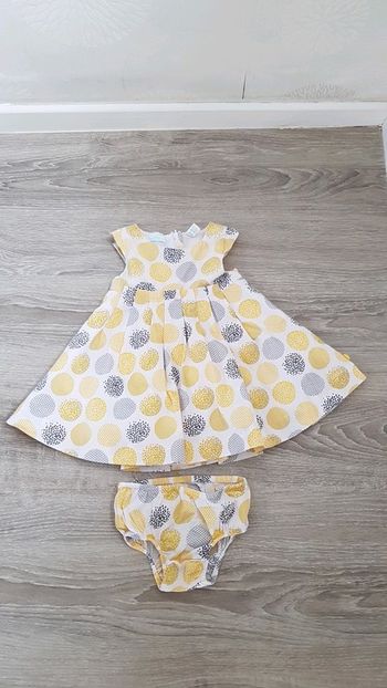 Robe et son bloomer Taille 12 mois