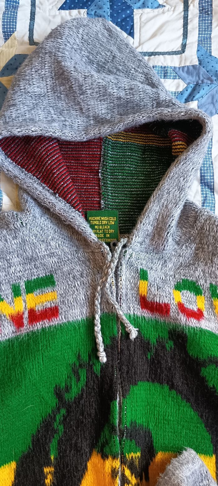 Veste à capuche, Alpaga, Bob Marley - photo numéro 5