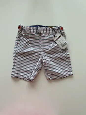 Short à rayures - 2 ans (92cm) - Sergent Major - neuf avec étiquette