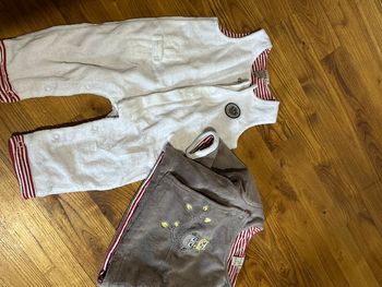 Ensemble bébé en velours
