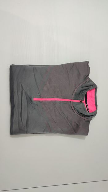 Vêtement Homme Sweat zippé 1/4 Haut de sport gris rose Nike Nikegolf taille M #Retrostreet