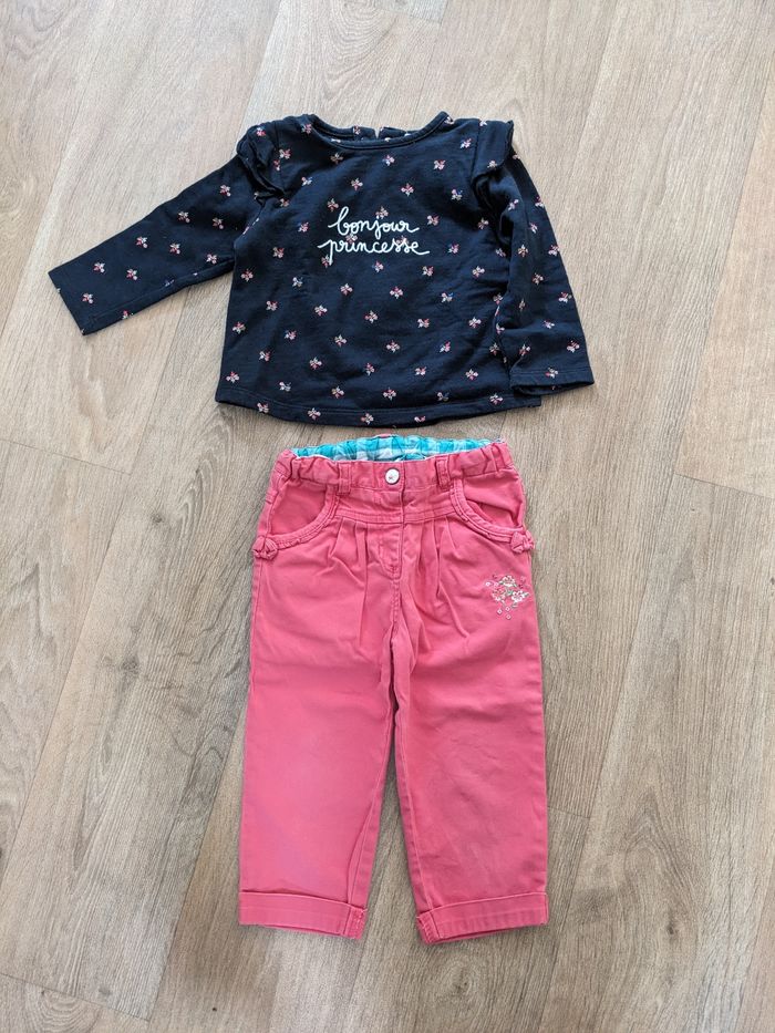 Sweat legging et pantalon 18 mois monoprix h&m et sergent major - photo numéro 6