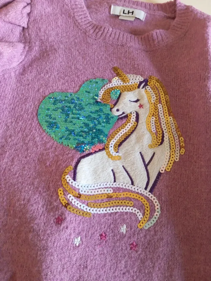 Pull licorne 6 ans - photo numéro 3