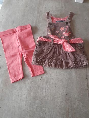 Ensemble robe legging 3 mois