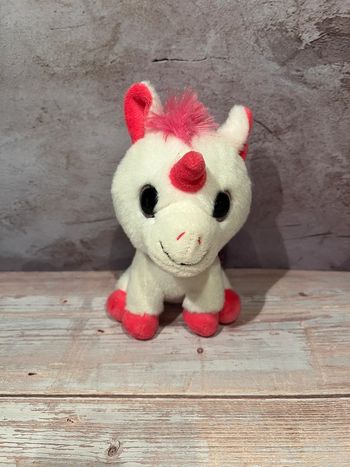 Peluche licorne 18cm