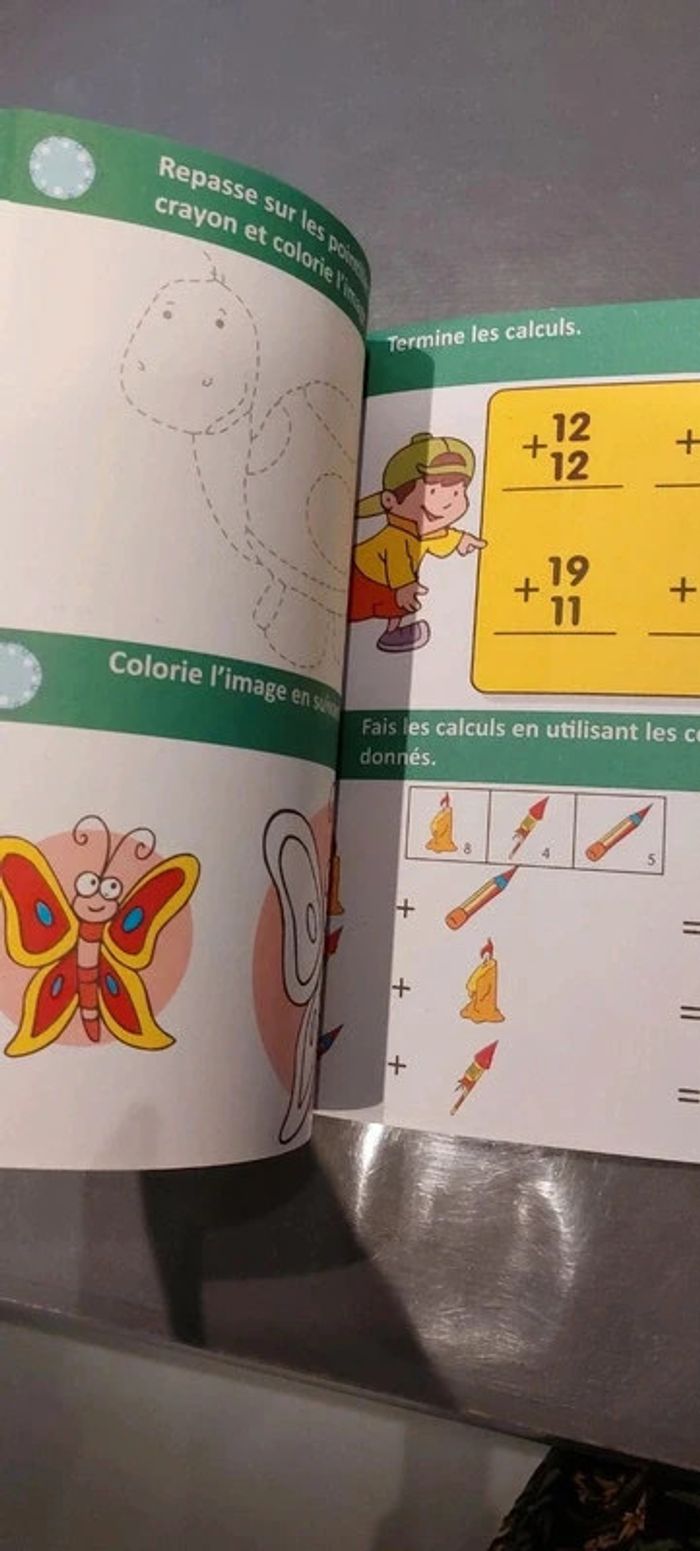 Livre activités coloriage jeux gommettes - photo numéro 2