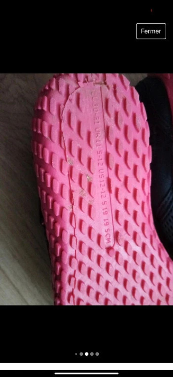 Chaussures de mer/plage Tribord fille pointure 30/31 en très bon état. - photo numéro 8