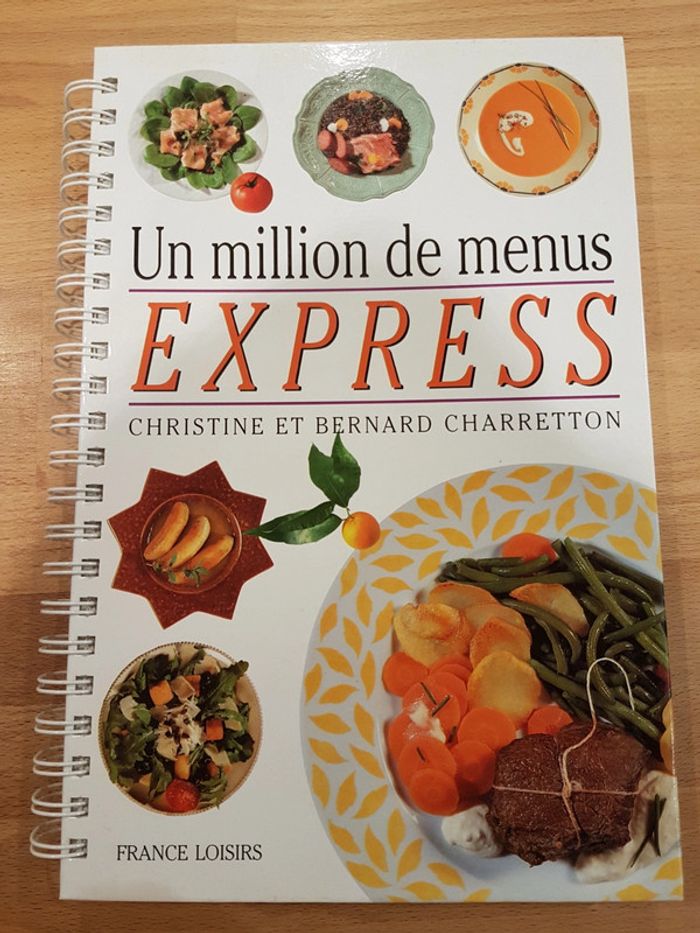Un million de menus express