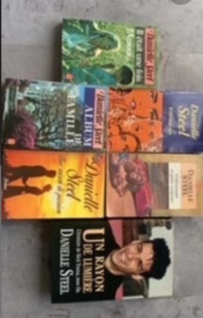 Lot de livres Danielle Steel