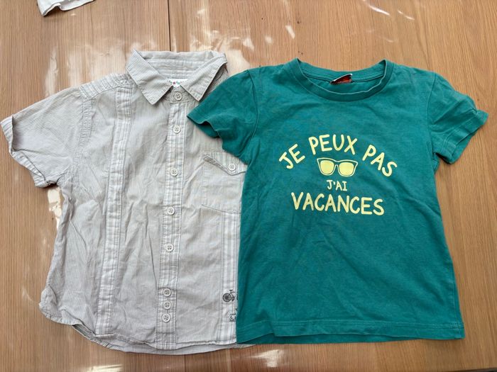 Lot polo chemises et t-shirt manches courtes - photo numéro 3