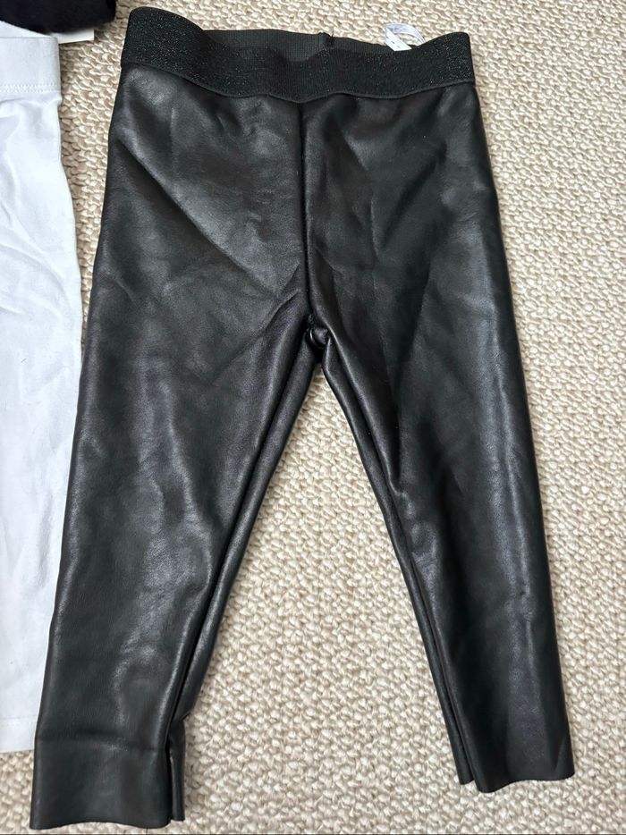Lot de legging et collant 18 mois pour filles - photo numéro 3