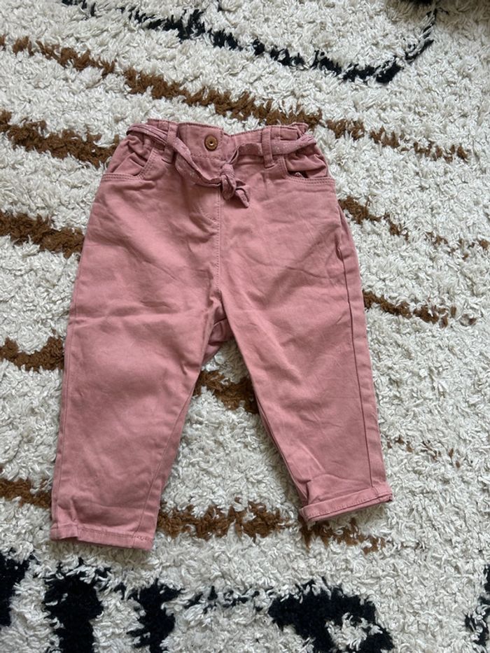 Jeans rose fille