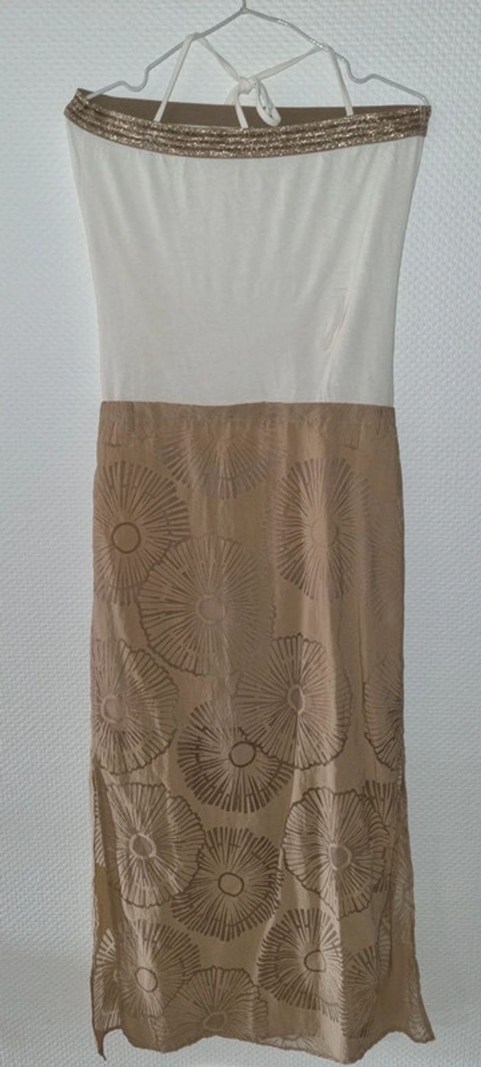 Robe longue dos nu taille 38 / M Miss Captain