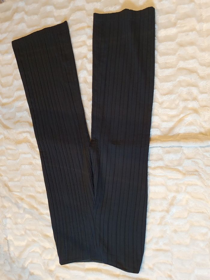 Pantalon plissé habillé.