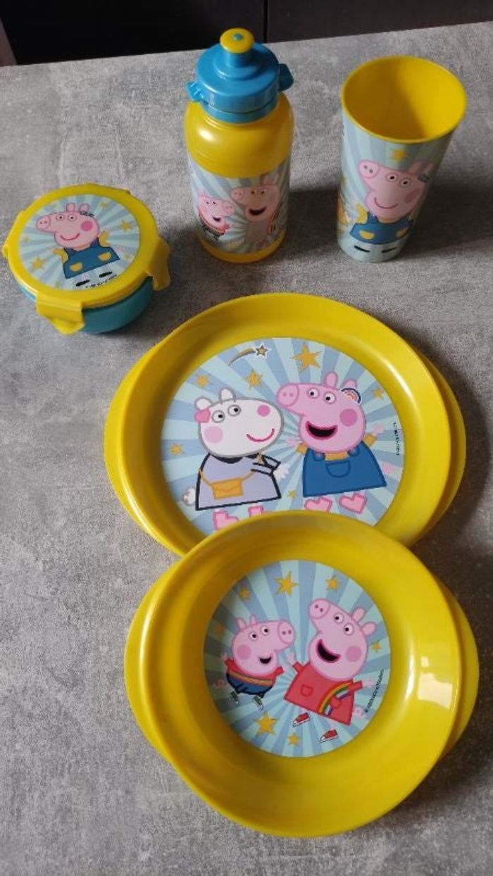 Ensemble vaisselle Peppa pig