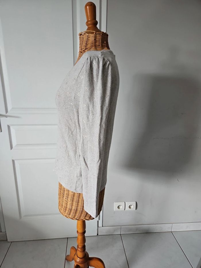 Pull col V femme taille S gemo u46 - photo numéro 5