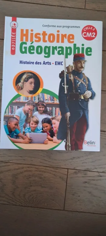Manuel histoire géographie EMC CM2