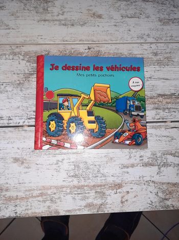 Livre je dessine les vehicules