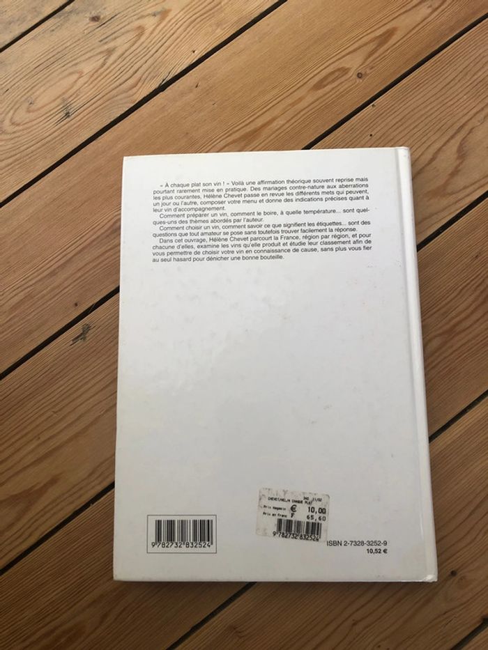 Livre sur la cuisine et le vin - photo numéro 2