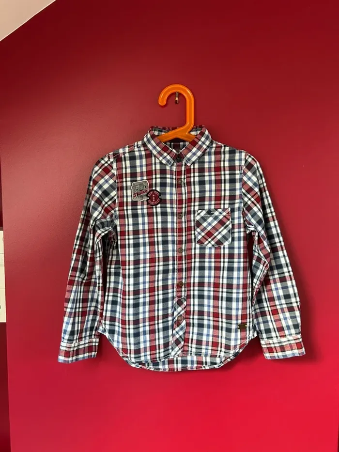 Chemise garçon 6 ans sergent-major