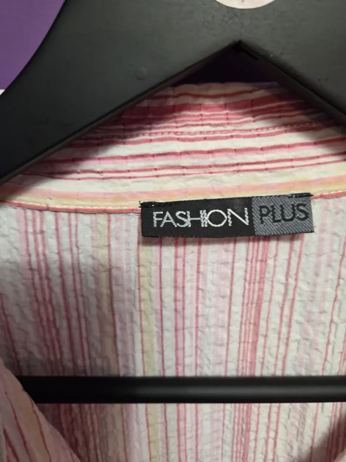 Chemise manches 3/4 T52 Fashion plus - photo numéro 3