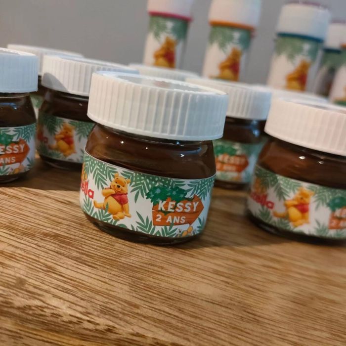 Pot nutella personnalisé