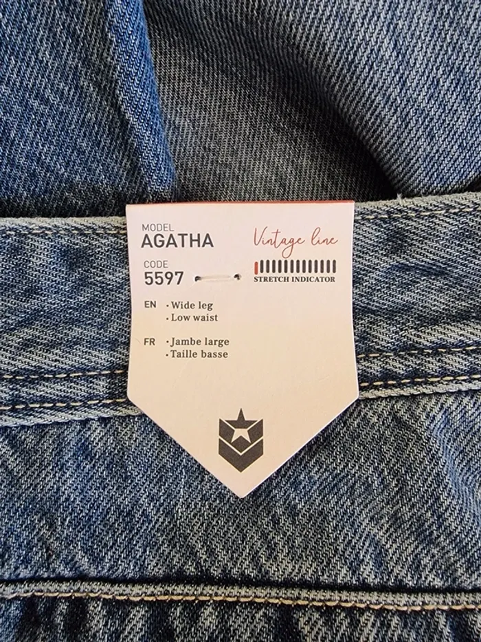 Freeman T. Porter jeans large Agatha * taille 42 * - photo numéro 7