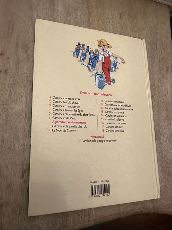 Pierre Probst - Caroline et le potager ensorcelé légumes géants livre bd album rare - photo numéro 2