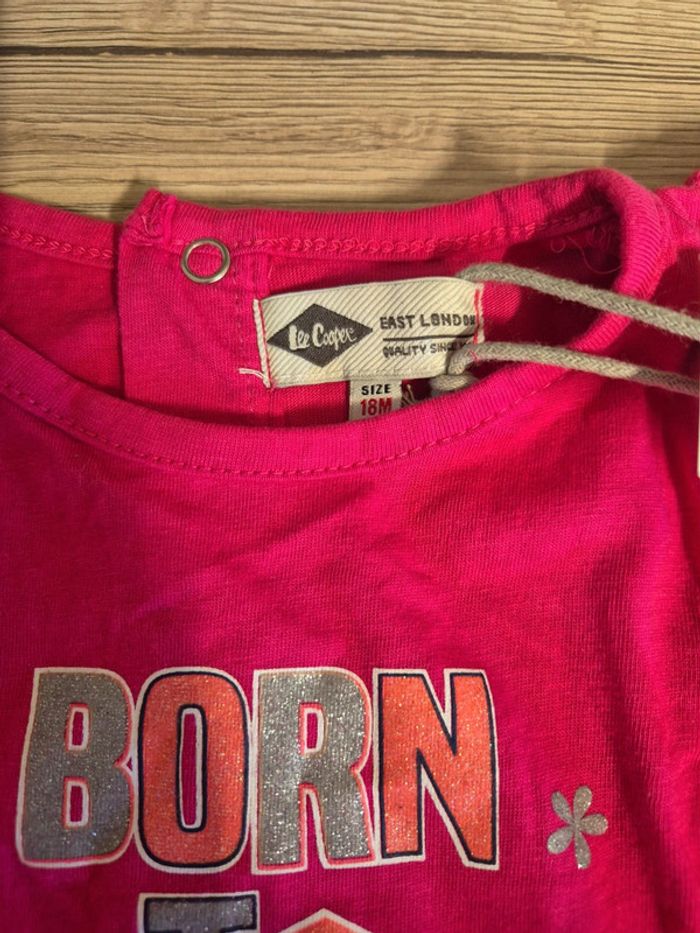 T-shirt Lee Cooper taille 18 mois - photo numéro 3