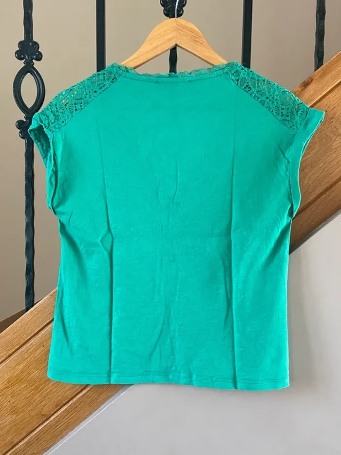 T-shirt Vert Promod - photo numéro 3