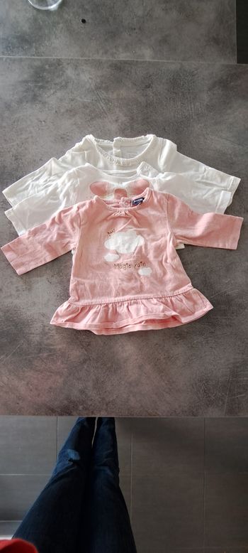 Lot de 3 tsh manches longues bébé