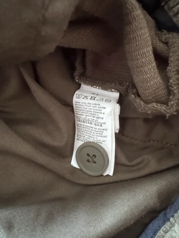 Lot 2 pantalons cargo BZB – Côtelé imitation velours – kaki & beige – taille XL - Neuf - valeur 40€ - photo numéro 9