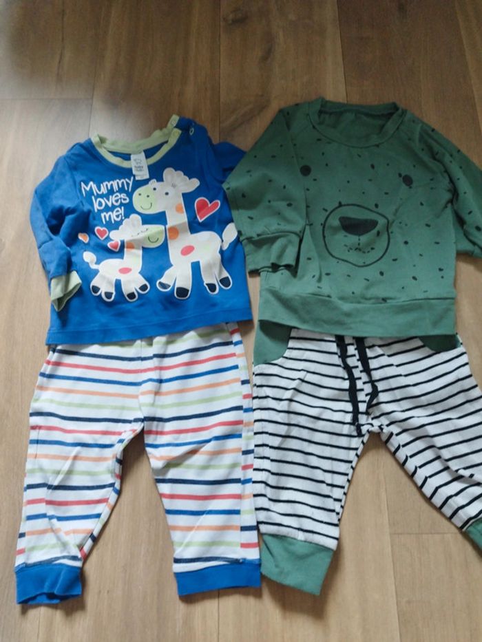 Lot de 2 pyjamas légers