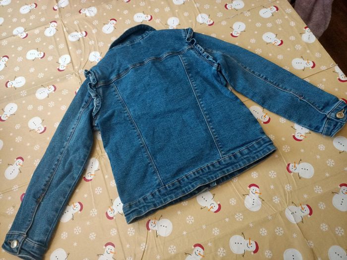 Veste en jeans 8 ans - photo numéro 2