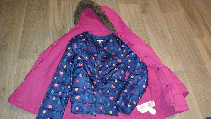 Manteau fille doublé