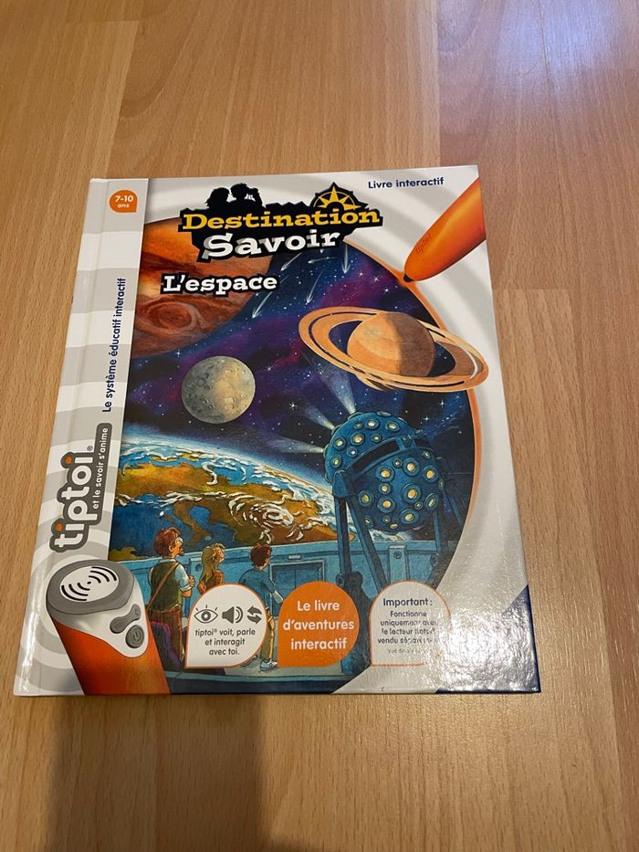 Tiptoi Livre sur l’espace