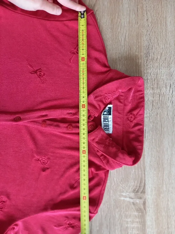 Tee-shirt bordeaux femme XL - photo numéro 12