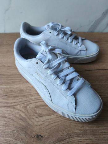 Puma basket chaussure plateforme blanc/white pointure 39