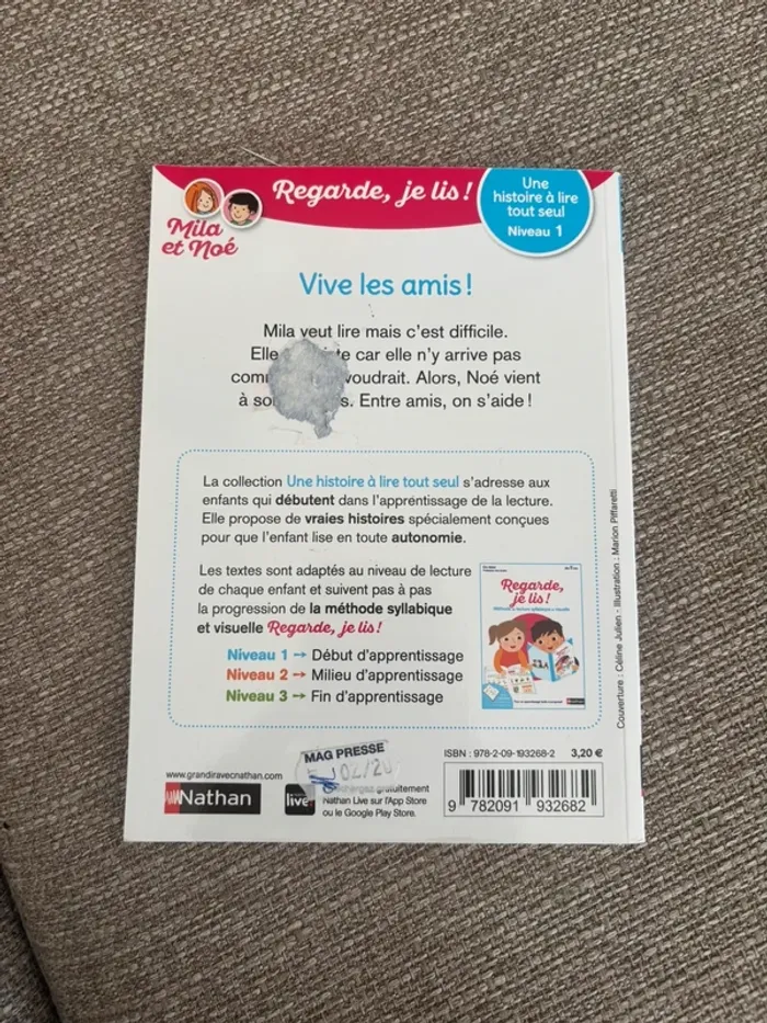 Je lis seul vive les amis - des 5 ans - photo numéro 2