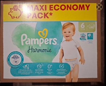 Couches pampers harmonie taille 6