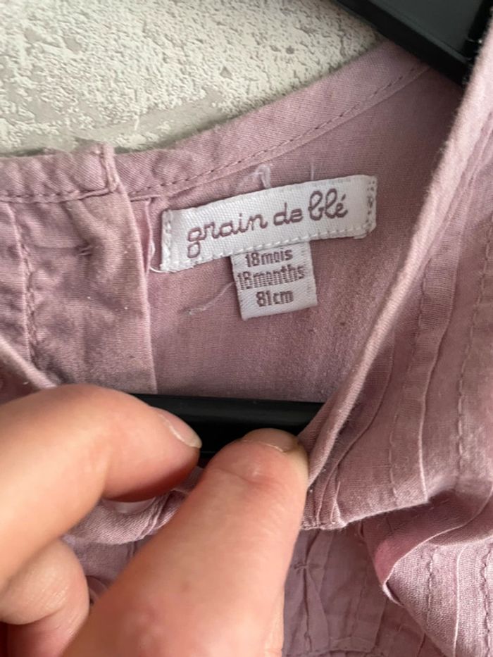 Robe grain de blé taille 18 mois - photo numéro 2