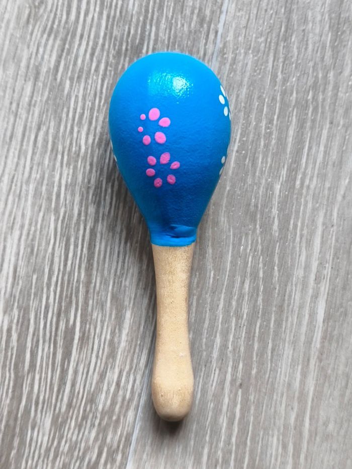 Maracas en bois - photo numéro 2