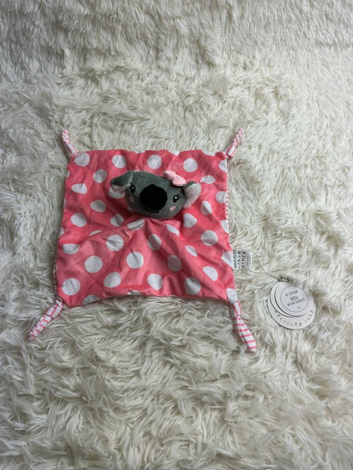 Doudou plat rose earth nymph