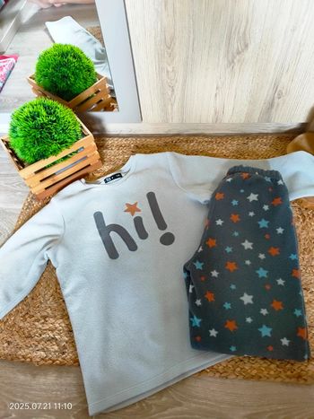 Pyjama 7-8 ans polaire