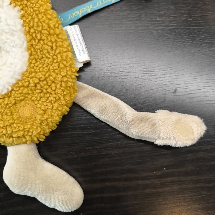 Doudou renard jaune moulin roty le voyage d'olga - photo numéro 5