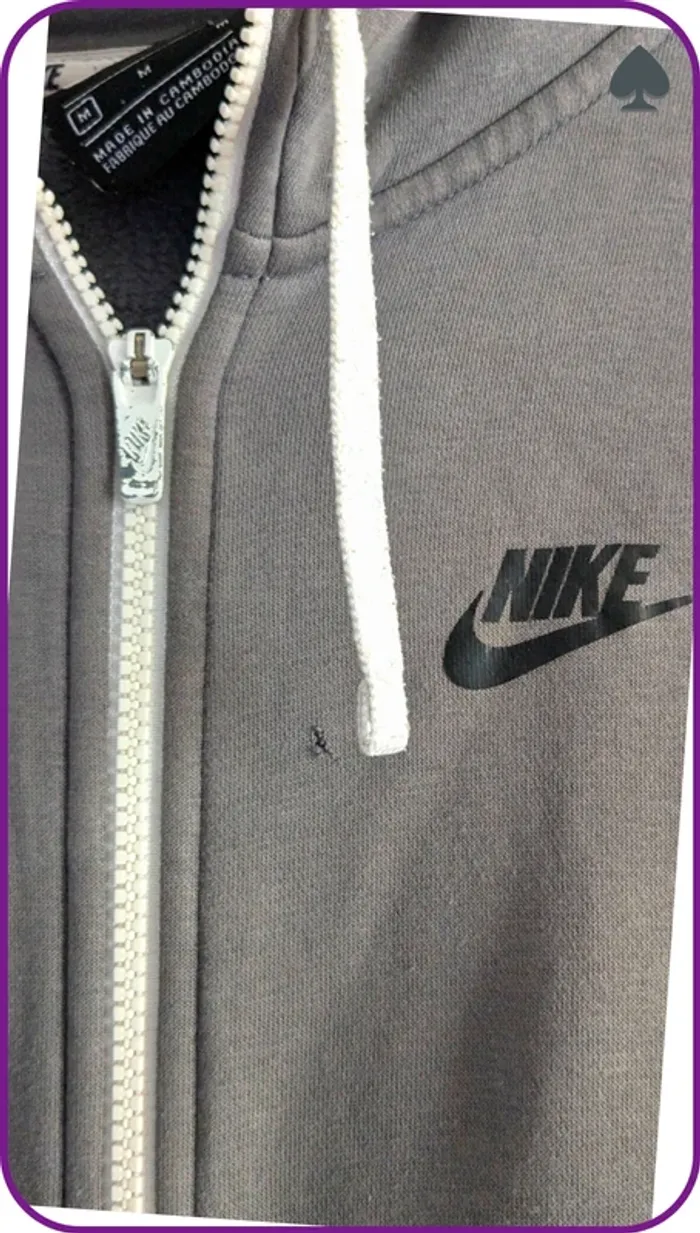 Sweat zippé à capuche Nike M - photo numéro 3