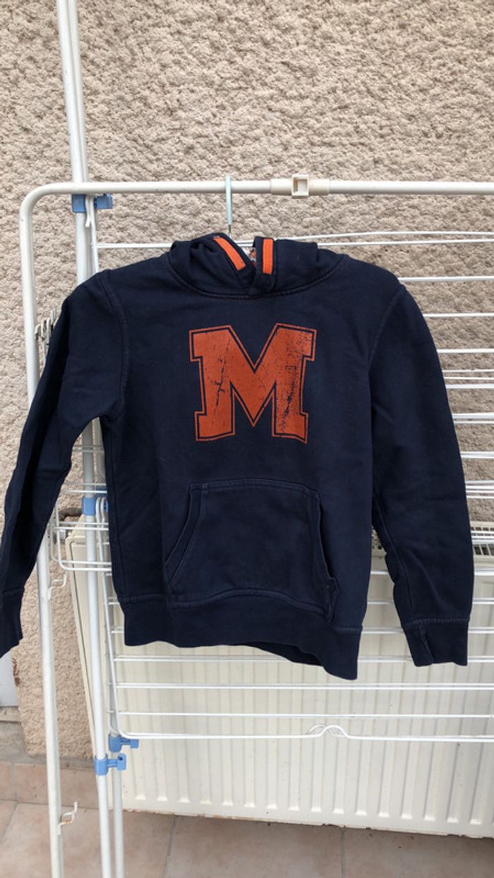 Sweat à capuche garçon 10/12 ans