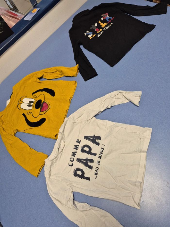 Lot de 3 tee shirts manche longue 3 ans