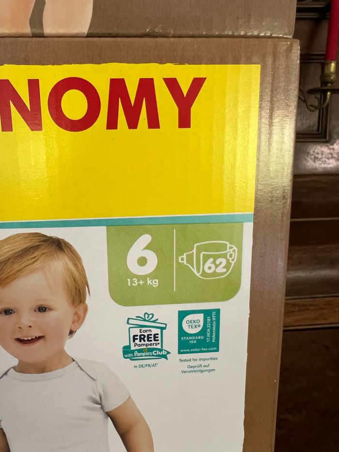 Couche taille 6 Harmonie taille 6 : 124 couches - photo numéro 2