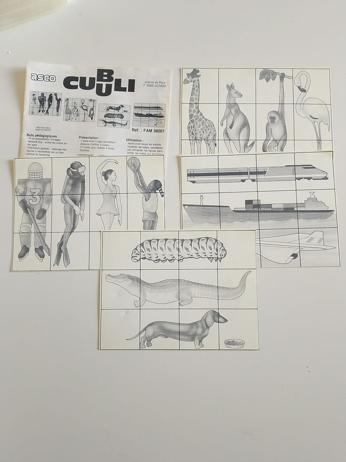 Cubuli cubes à enfiler asco complet - photo numéro 2